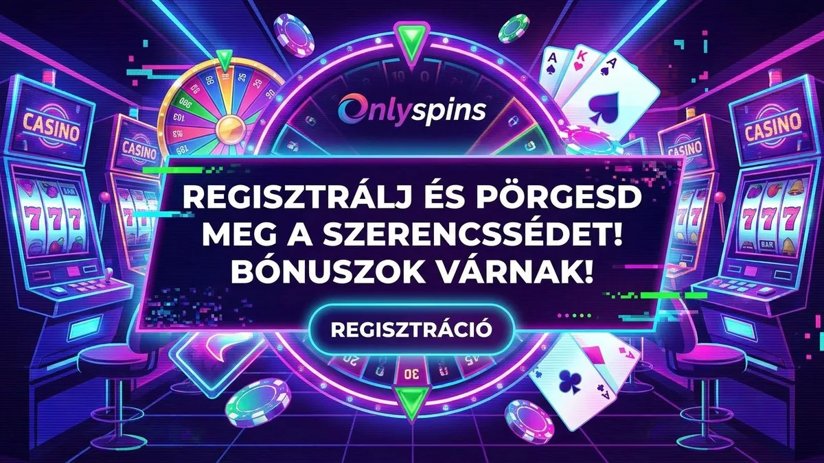 Regisztráció bónusszal